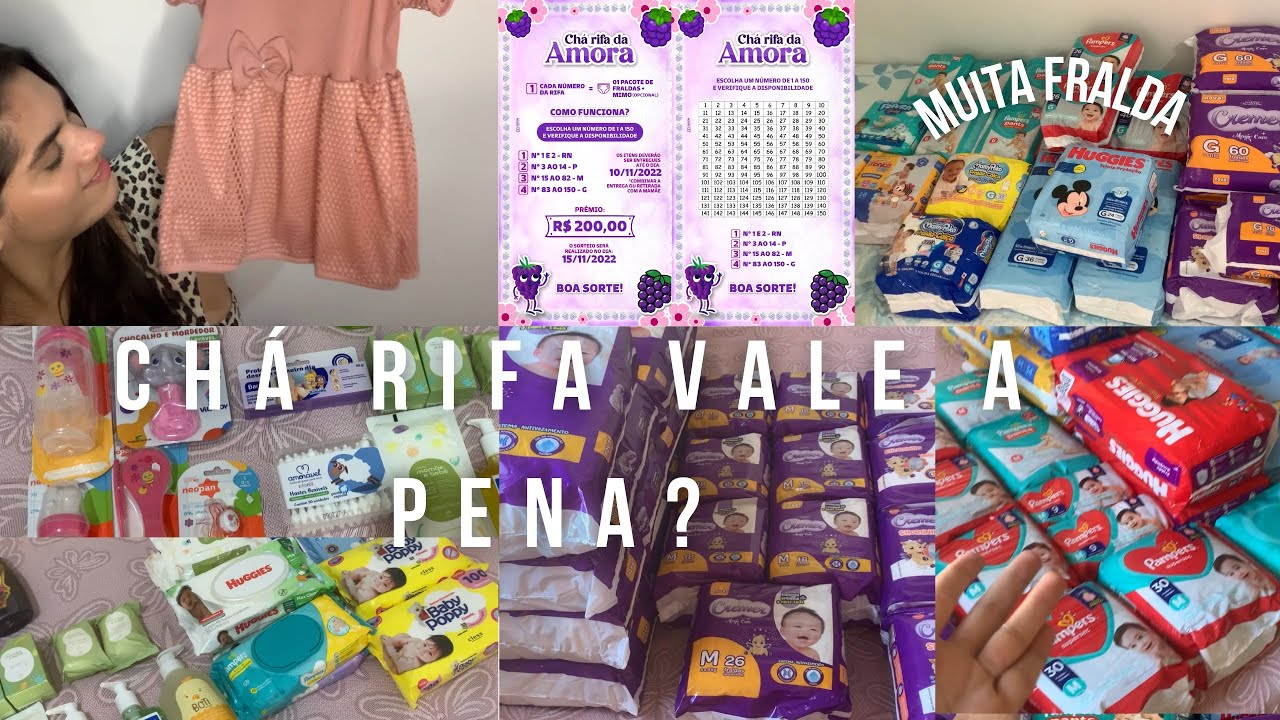 CHÁ RIFA - VALE A PENA? | MINHA EXPERIÊNCIA E TUDO QUE GANHAMOS