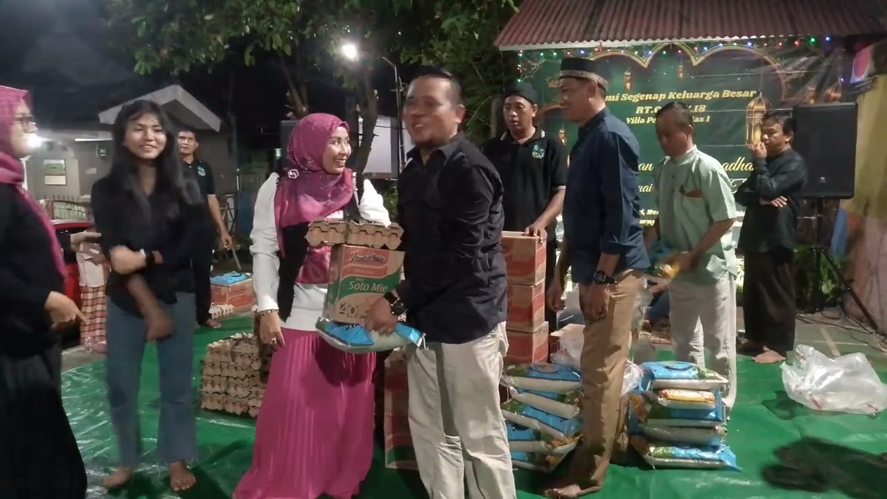 Terimakasih kasih atas sembako nya dari Wira family semoga berkah.. Aamiin 