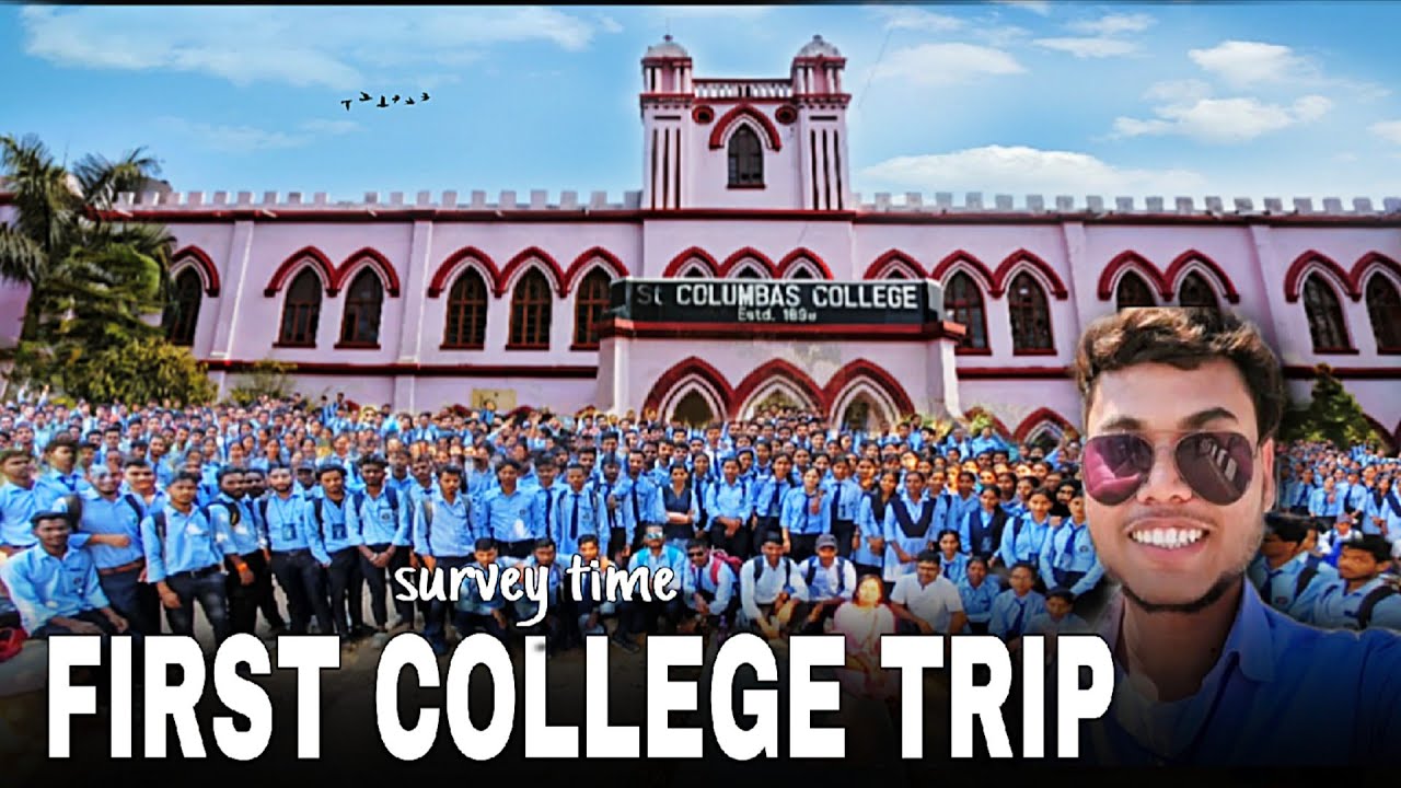 FIRST College Trip Vibes ! 🤩 | St Columba’s Hazaribagh | Epic Fun & Memories