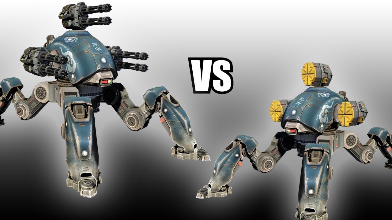 Fujin (Punishers T) vs Fujin (Orkans) - AnakinTEST #16 | War Robots