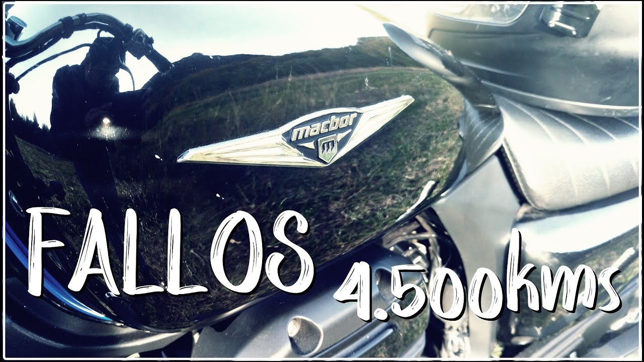 4.500 KILOMETROS CON LA MACBOR ROCKSTER 125 Y SUS FALLOS.