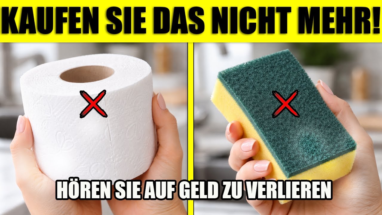 10 HÄUFIGE GEGENSTÄNDE, die Ihr GELD VERNICHTEN! (Sehen Sie, welche Sie vermeiden sollten)