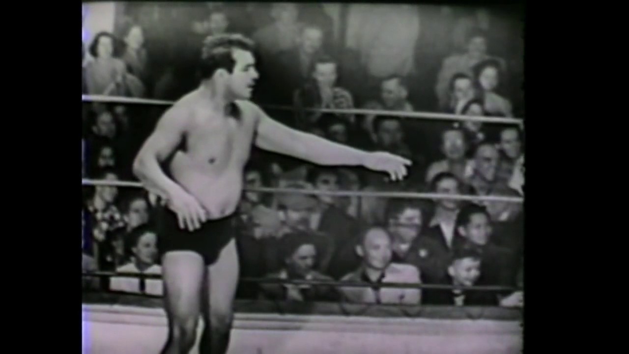 Enrique Torres vs Ted Christy 12/28 1950  Long Beach professional wrestling Los Angeles