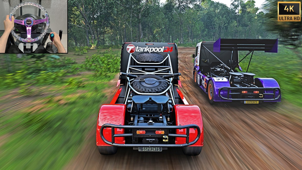 2600HP Tankpool24 VS Unlimited Offroad Trucks | Forza Horizon 5 Steering Wheel