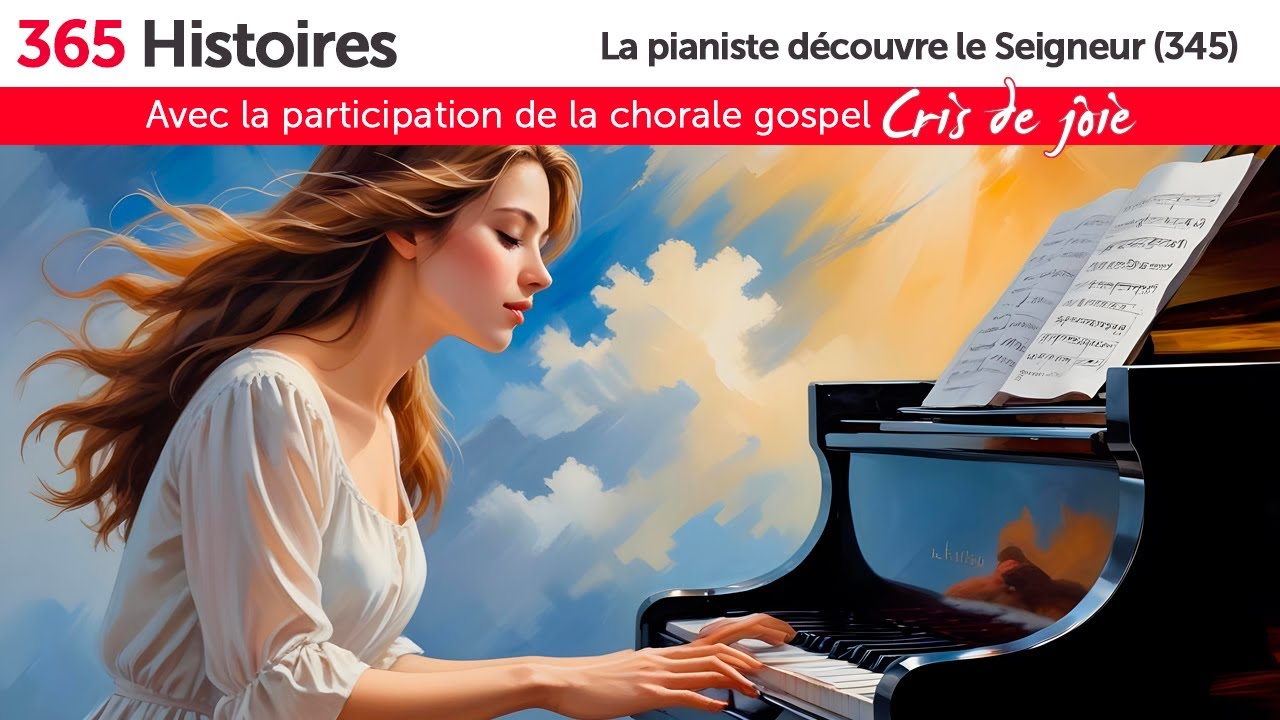 345 La pianiste découvre le Seigneur avec Cris de Joie. (345)