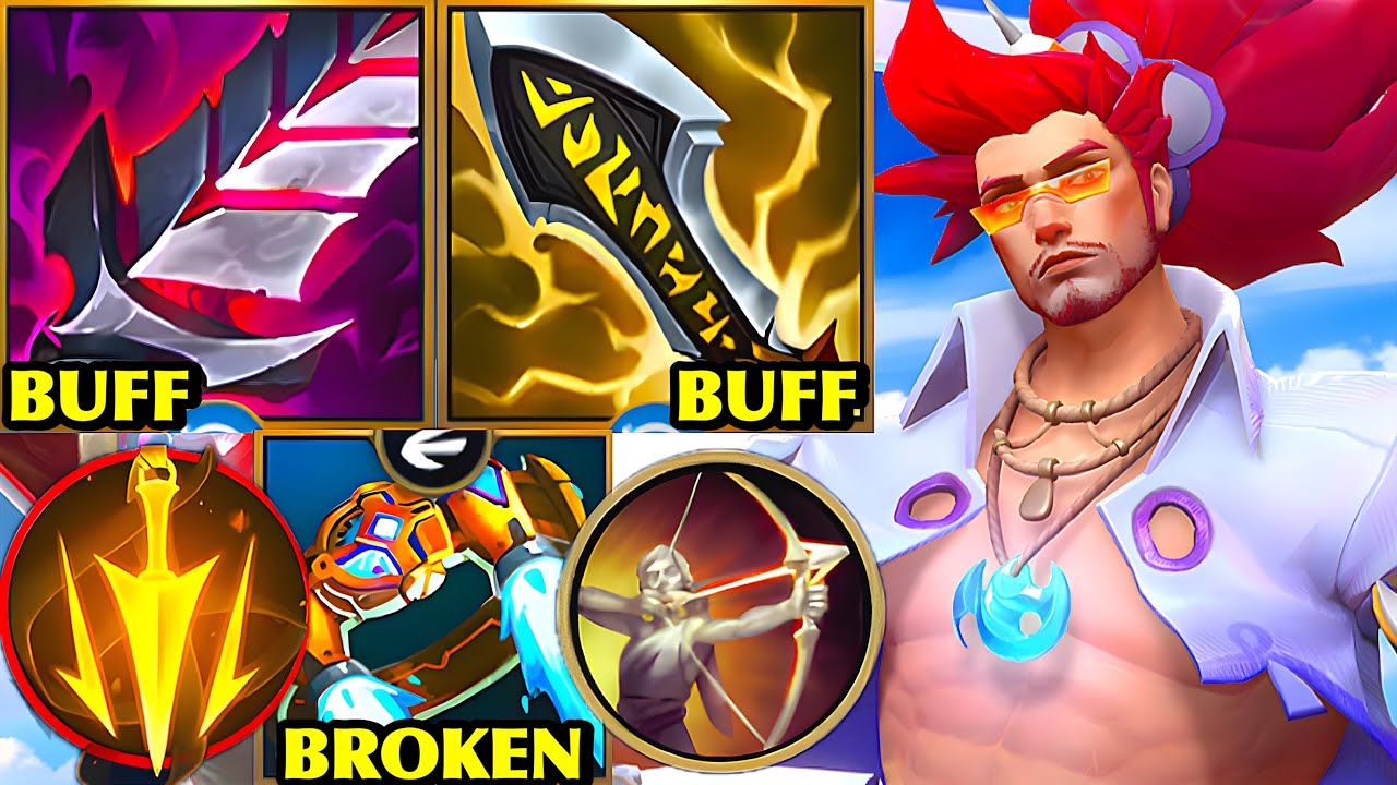 Wild Rift China Yasuo Top | BUFFED IE × Bloodthirster YASUO Build & Runes | Summer Party Yasuo Skin