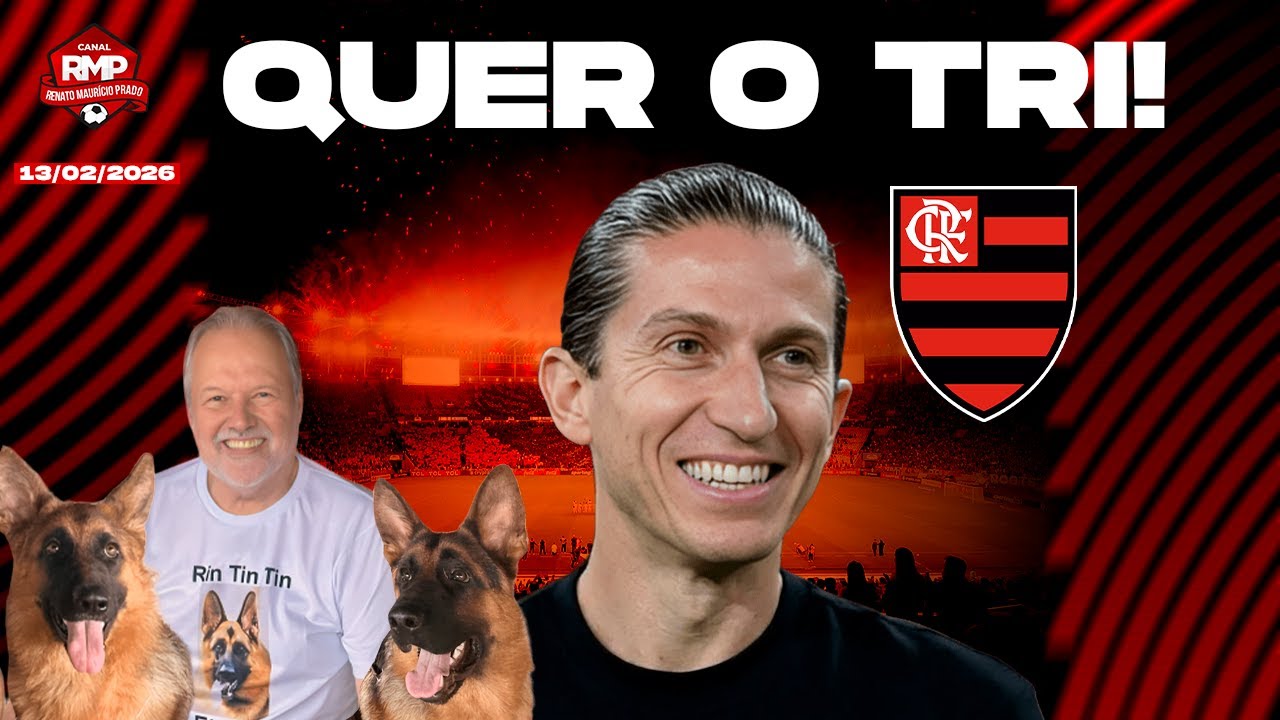 FILIPE QUER O TRI E ESCALARÁ O MELHOR CONTRA O BOTAFOGO