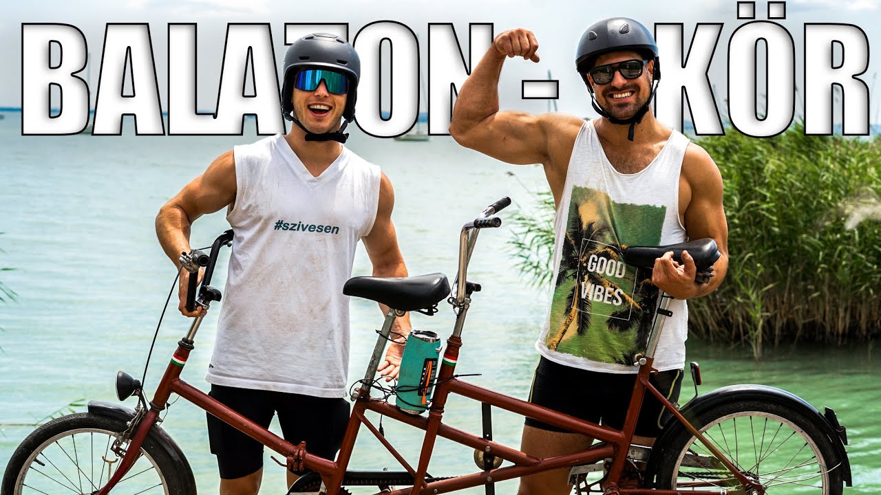 Balaton körbebiciklizése : LEHETETLEN SZINT! ❌