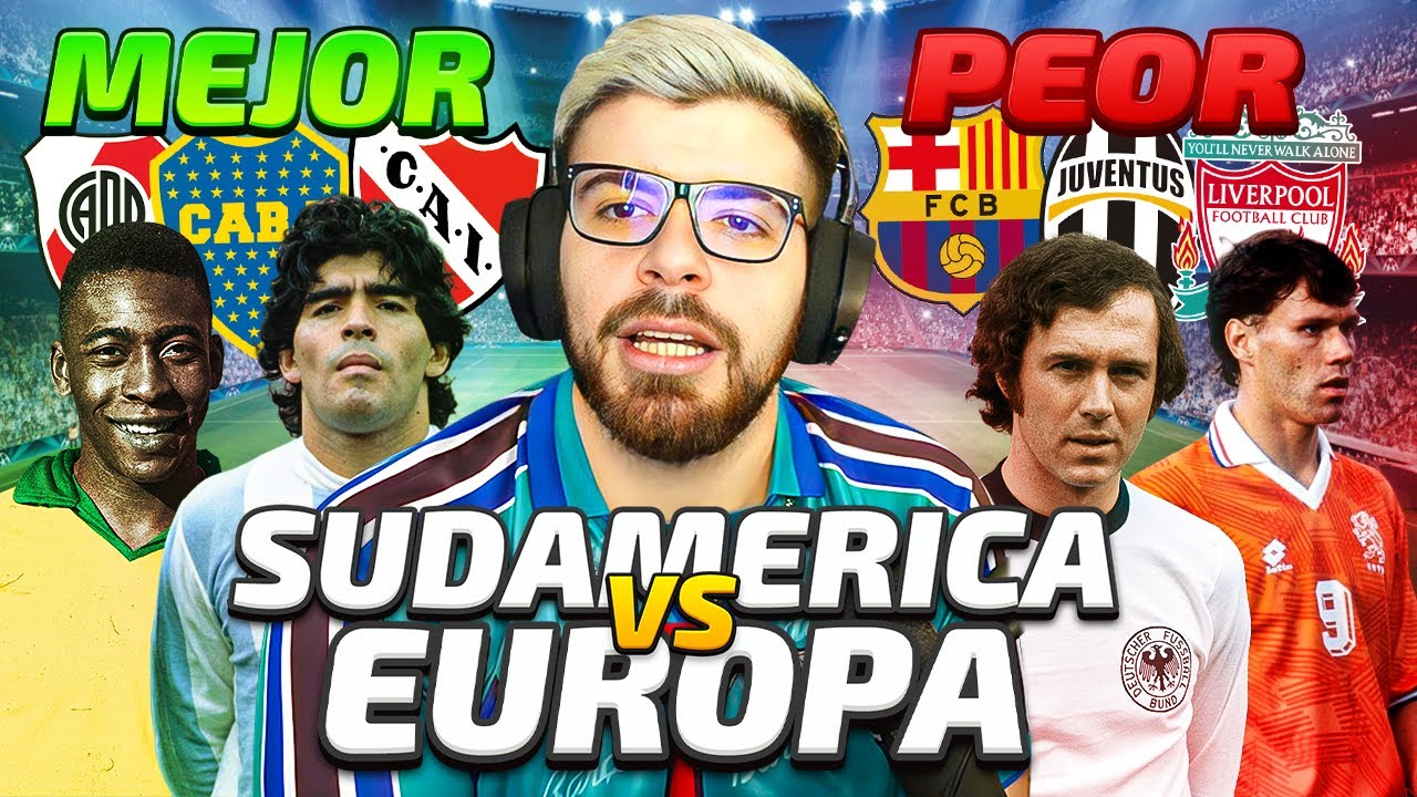 ¿ALGUNA VEZ SUDAMÉRICA FUE SUPERIOR A EUROPA? | El ASCENSO y CAÍDA del FÚTBOL SUDAMERICANO. REACCIÓN