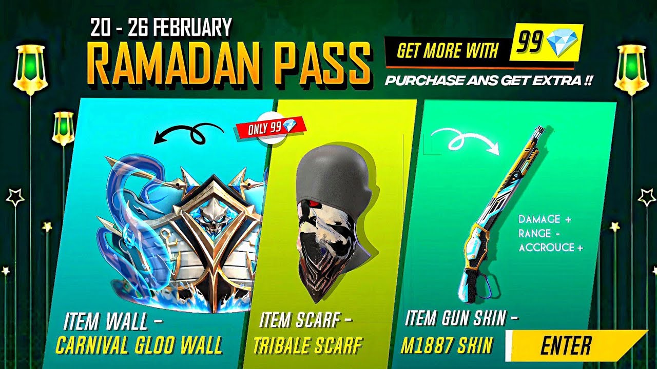 Ramadan Pass Event Free Fire🤯 | Free Fire New Event | Ff New Event Today | Upcoming New Event Ff