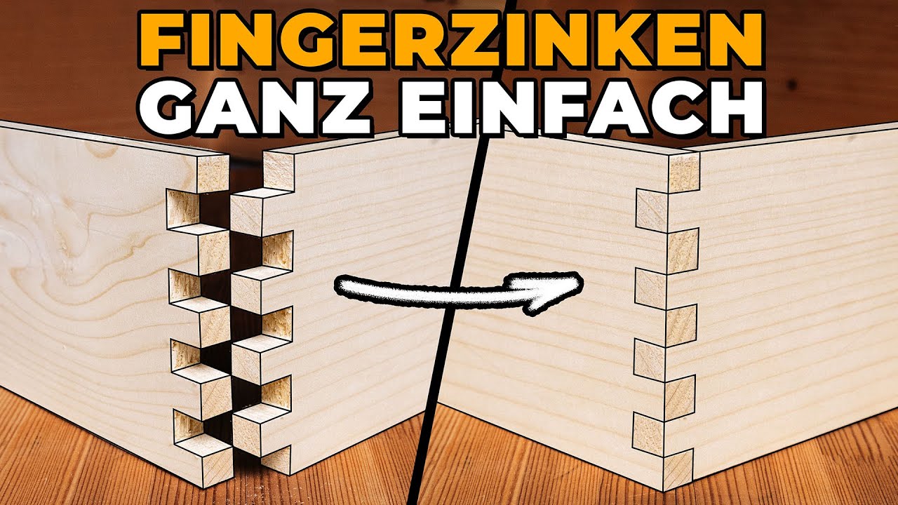 So machst Du Fingerzinken einfach selber #handwerk