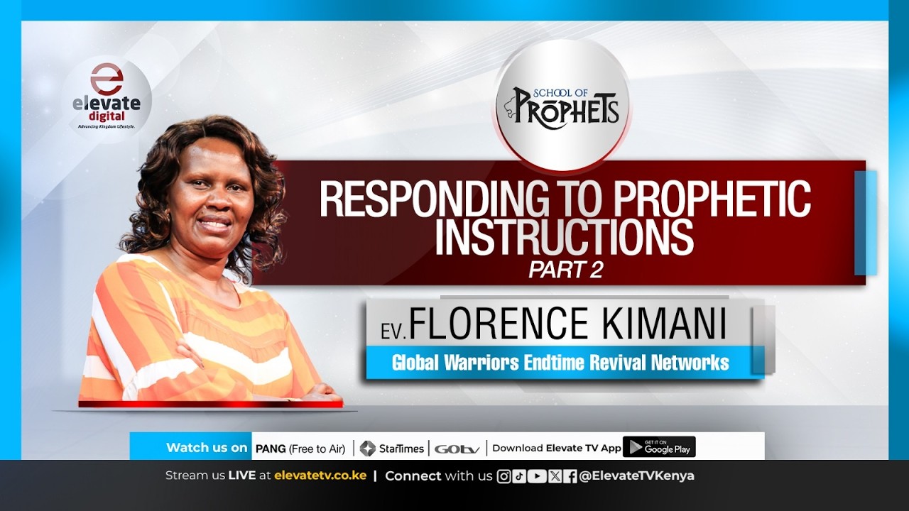 𝗥𝗘𝗦𝗣𝗢𝗡𝗗𝗜𝗡𝗚 𝗧𝗢 𝗣𝗥𝗢𝗣𝗛𝗘𝗧𝗜𝗖 𝗜𝗡𝗦𝗧𝗥𝗨𝗖𝗧𝗜𝗢𝗡𝗦 (𝗣𝗔𝗥𝗧 𝟮)
