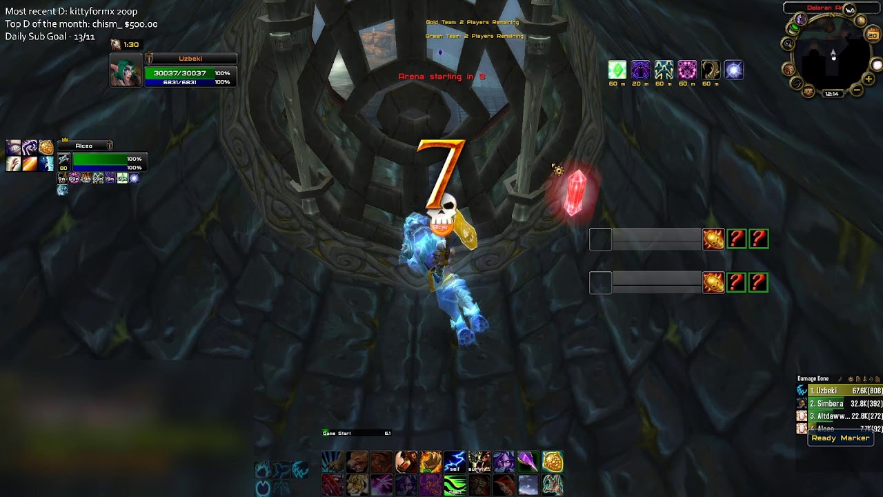 TBC disc/rogue, disc/warr, disc/rogue again and some WOTLK feral/disc