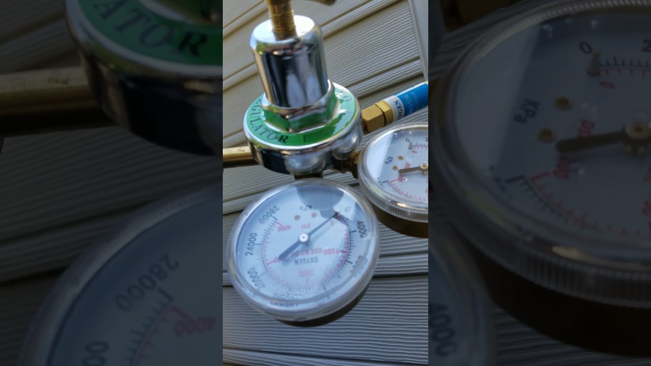 Compressed Oxygen System for Flame Working/Glass Blowing