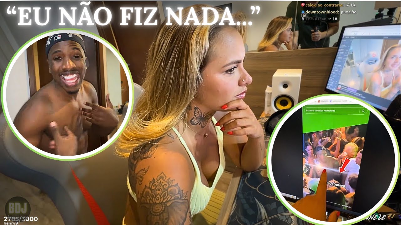 NICOLE REIS VASCULHA REDES SOCIAIS DE FONTINNELE - Primeiro Encontro! | pt.4