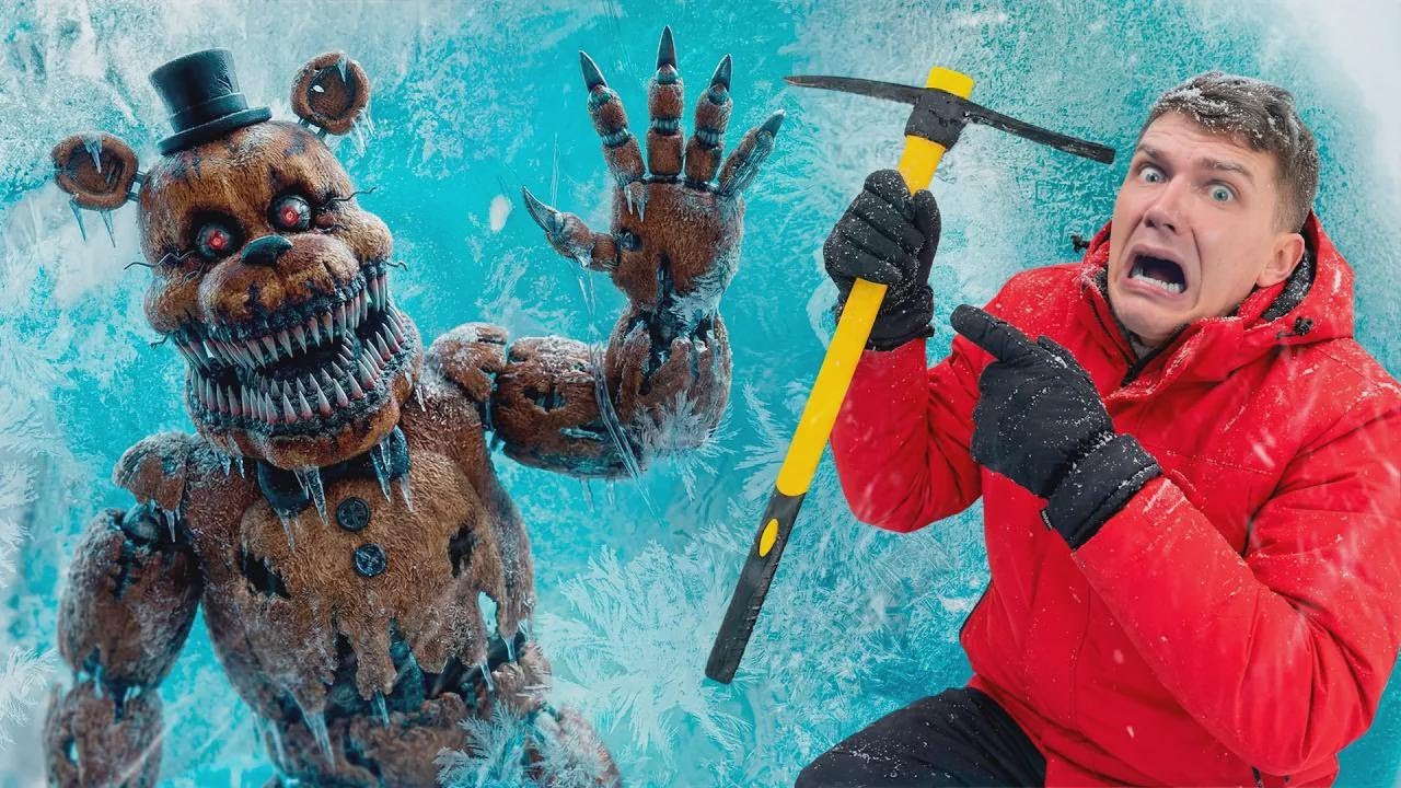Я знайшов аніматроніків, заморожених у льоду! Це реально FNaF?