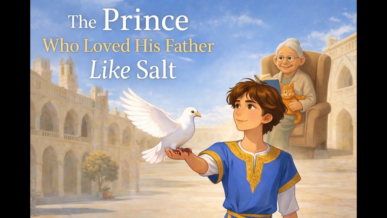 The Prince Who Loved His Father Like Salt | Bedtime Story for Kids + Lullaby