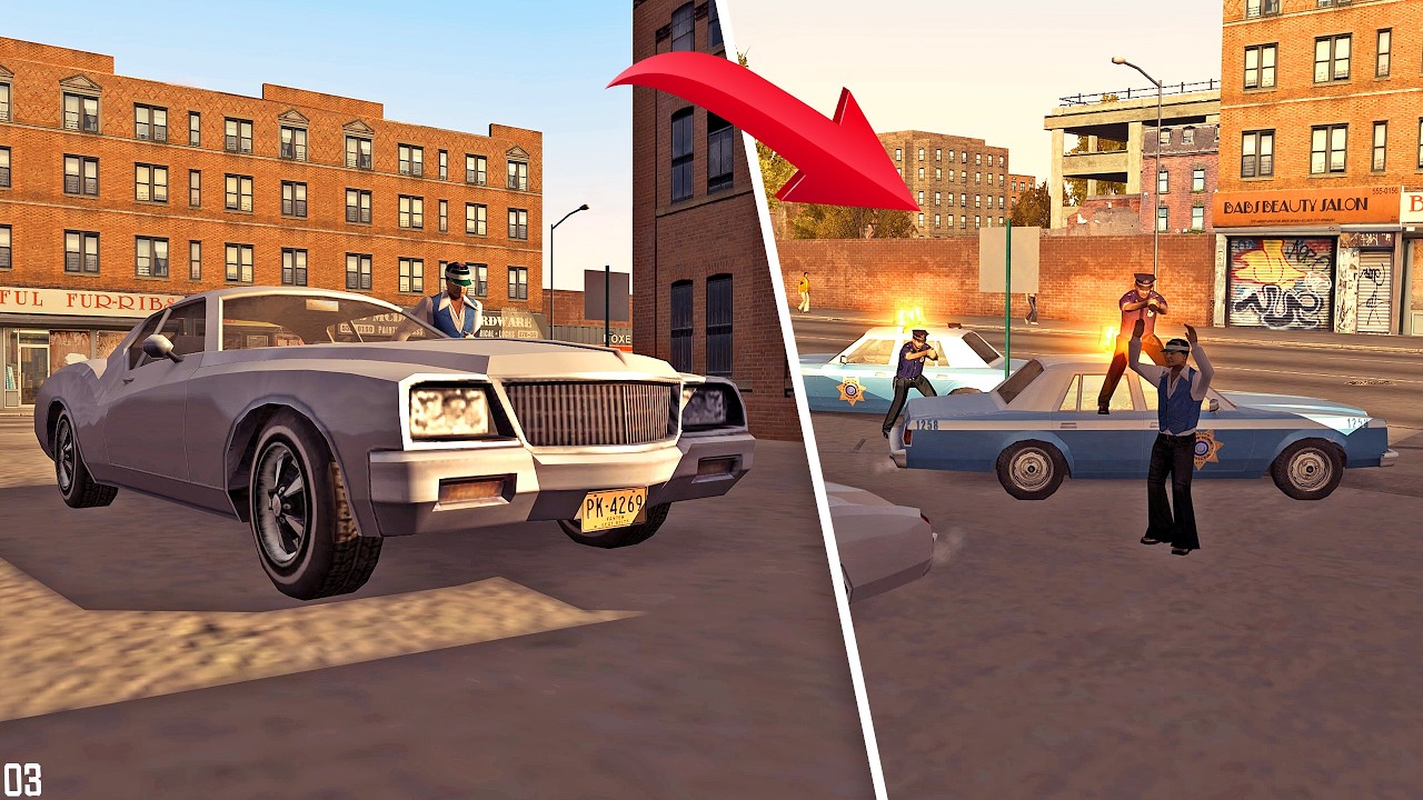 إتهام المنافس بجرائم لم يرتكبها في لعبة درايفر 4 | Driver: Parallel Lines Walkthrough #3