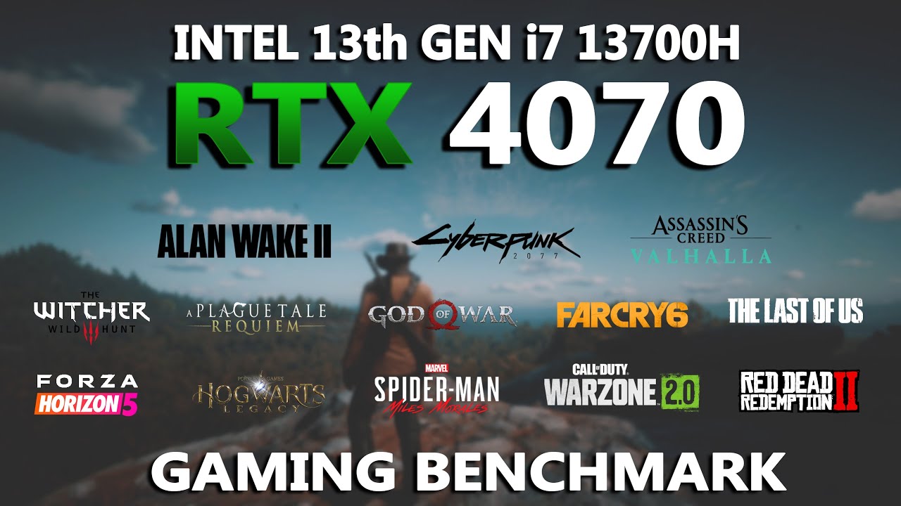 Laptop RTX 4070 Gaming Benchmark Test in 2024 | MSI Pulse 17 - i7 13700H + RTX 4070 Gaming Test |