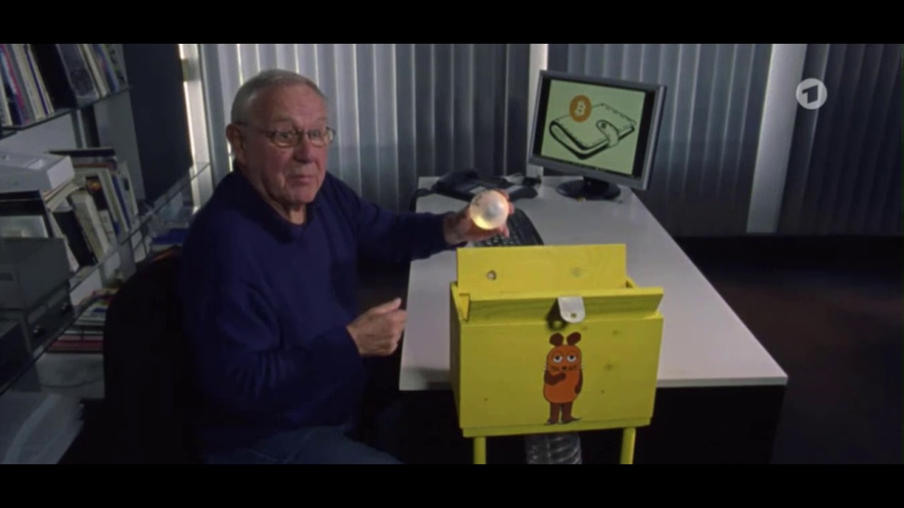 Was ist Bitcoin - Sendung mit der Maus Armin Maiwald erkl&auml;rt