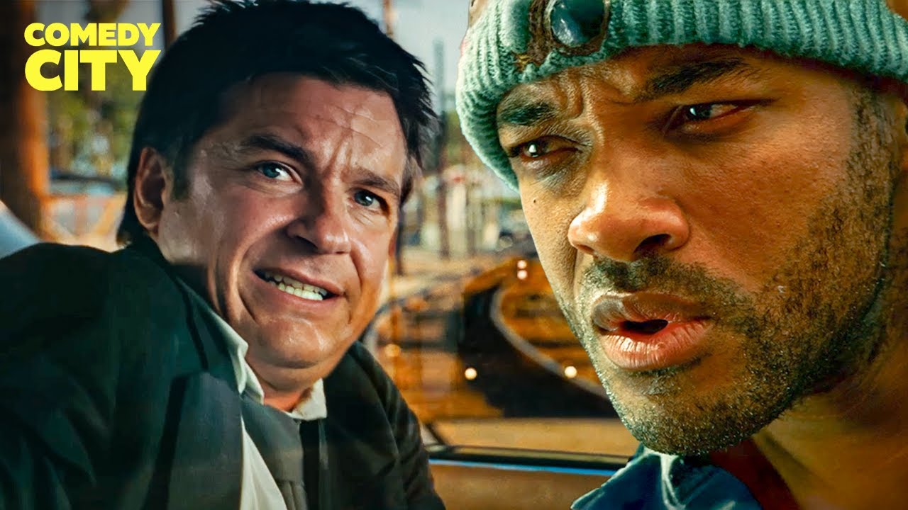 Stopping a Train with His Bare Hands | Hancock Intro Scene (Will Smith, Jason Bateman)