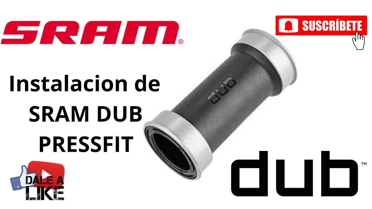 Instalacion de SRAM DUB PRESSFIT.