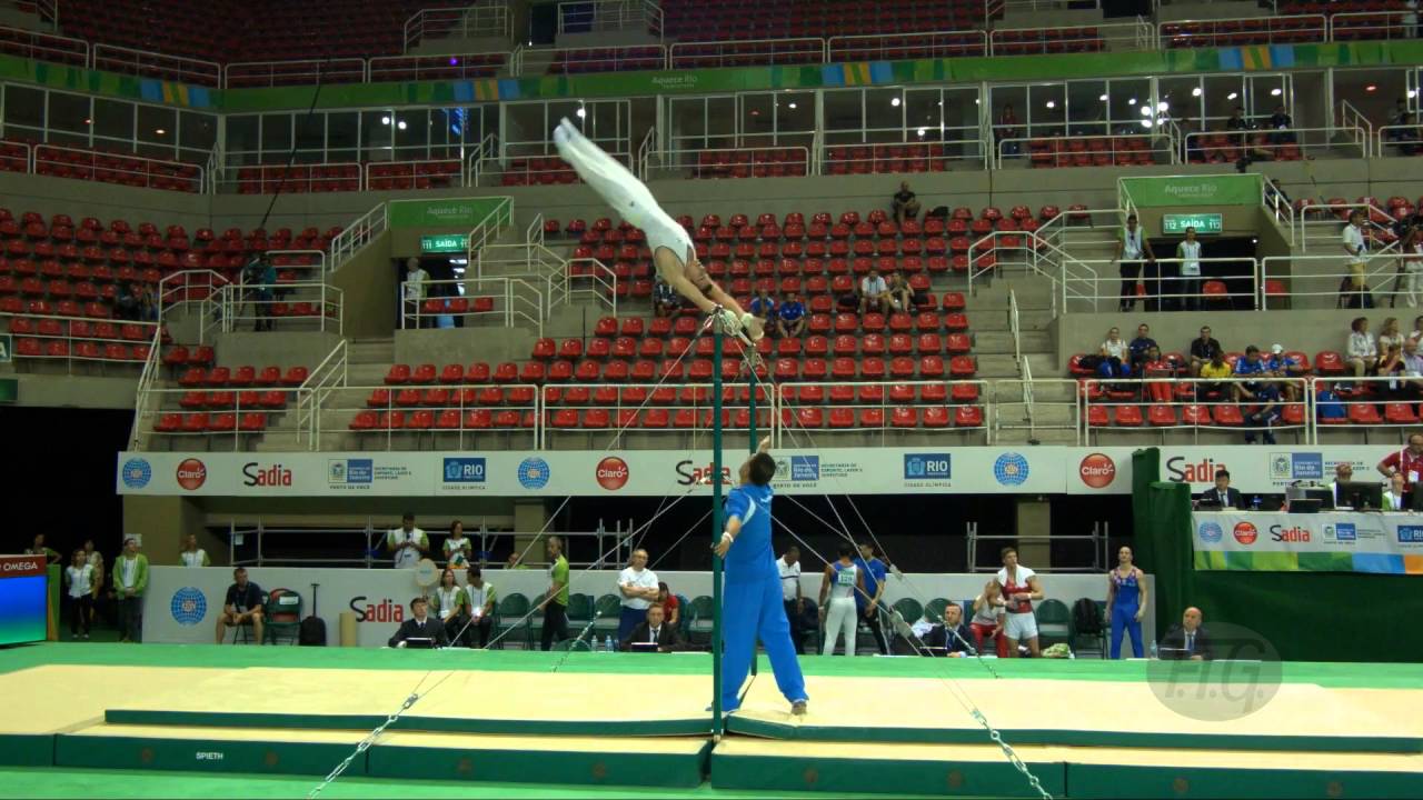 MARAS Vlasios (GRE) - 2016 Olympic Test Event, Rio (BRA) - Qualifications Horizontal Bar