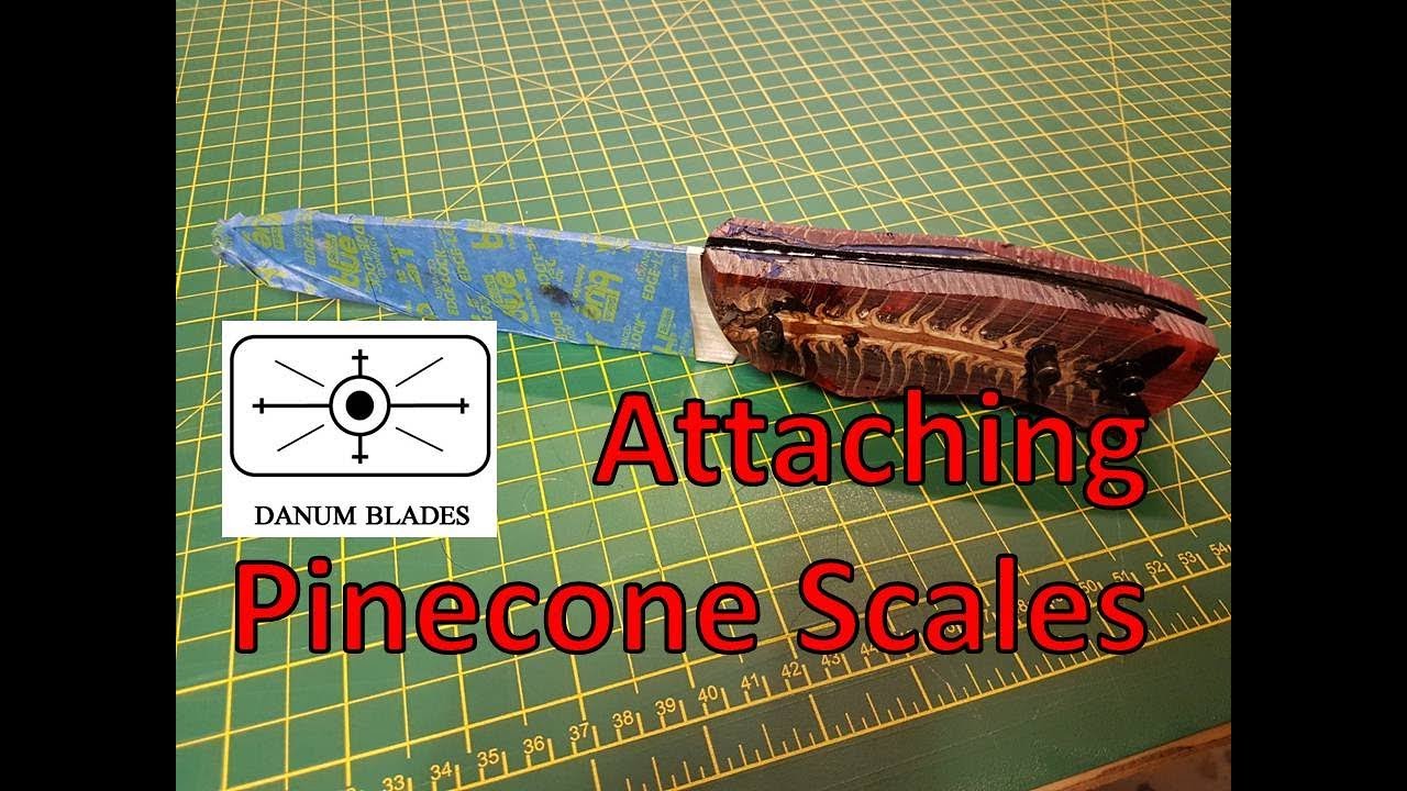 Attaching Knife Scales - Danum Blades