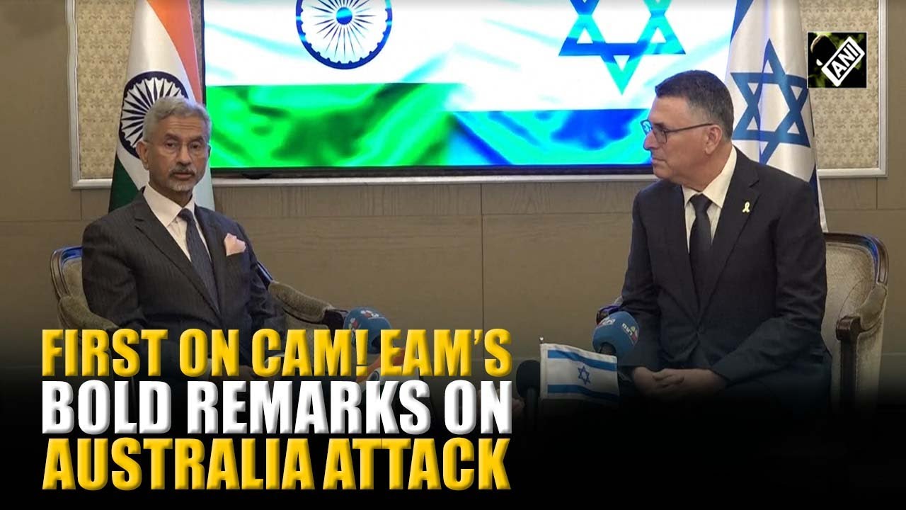 Joint Press Statement by Israeli FM Sa&rsquo;ar and Indian FM Jaishankar in Jerusalem