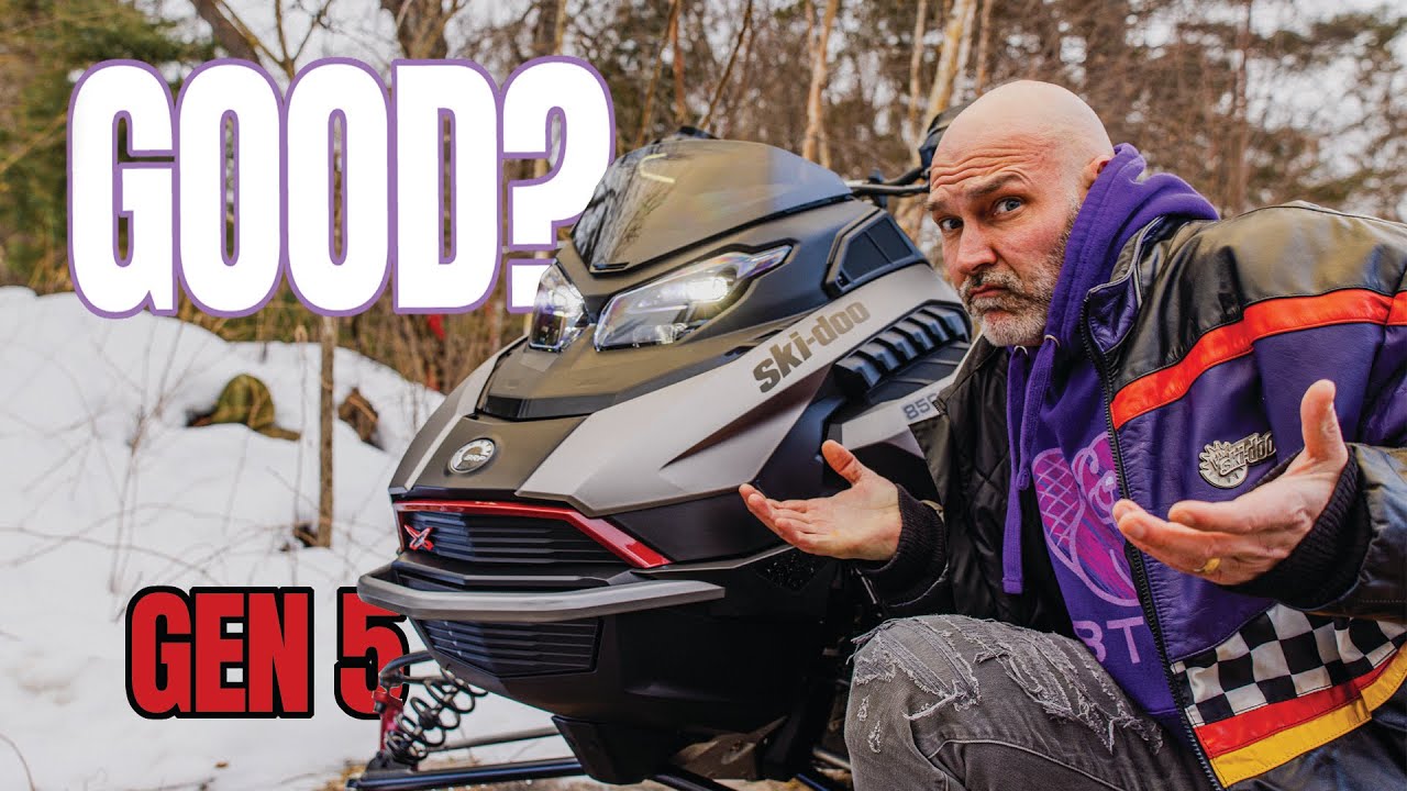 ПЛОХОЕ и ХОРОШЕЕ! - Обзор/экскурсия по Ski Doo Renegade XRS 850 5-го поколения 2023 года.