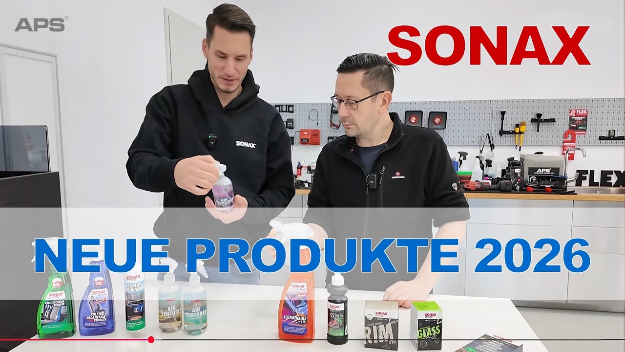 SONAX NEUHEITEN 2026: Welche Produkte sich lohnen – und welche nicht.