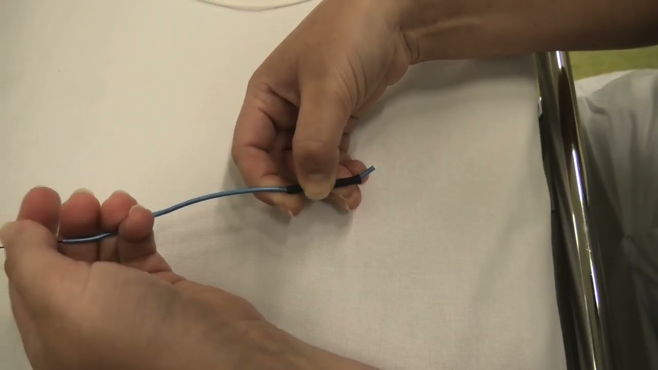 Pigtail stent op draad