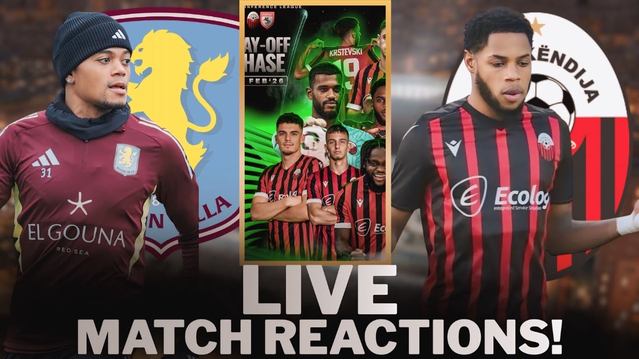 LEON BAILEY HAPPY AT VILLA: SHKENDIJA VS SAMSUNSPOR HIGHLIGHTS: RONALDO WEBSTER