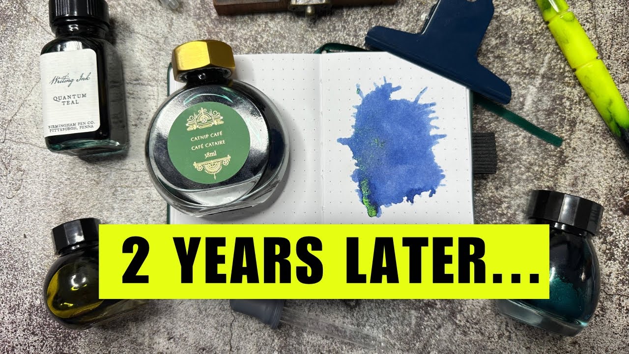 2 Years Later&hellip; My Complete Ink Swatch Book Is Finally Filled 🫟