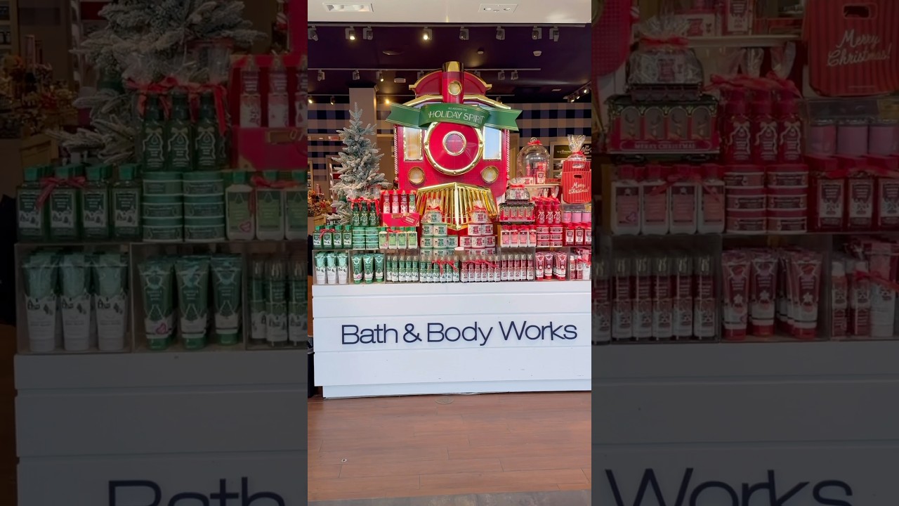 Рождество 2025 от Bath & Body Works уже здесь! #bathandbodyworks #christmas #candles #bodycare #pov