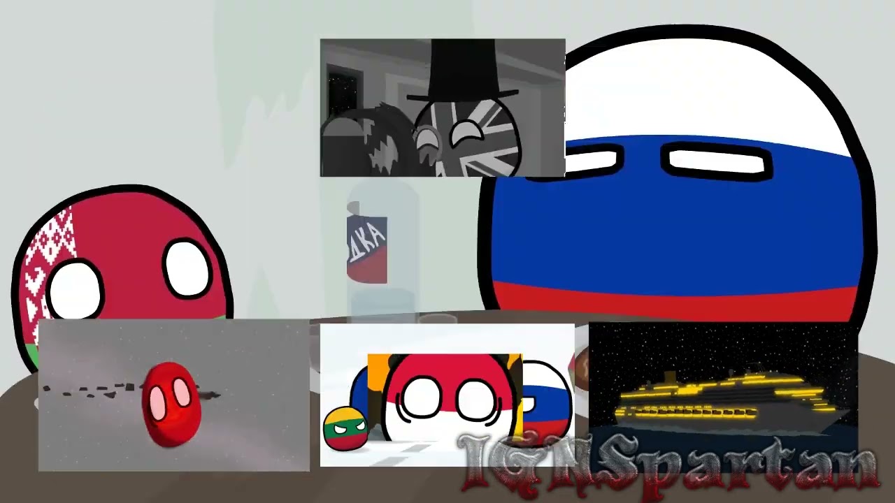 [bored] Countryballs - Sparta Execution ~DLS~ Remix (ft Planetballs)