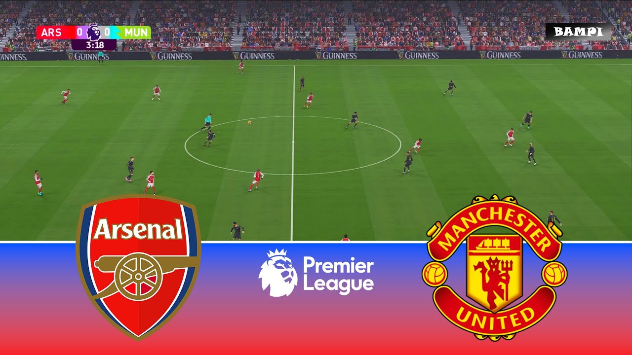 Arsenal vs Manchester United / Premier League 2025/26 / Full Match All Goals / PES 21 Simulation