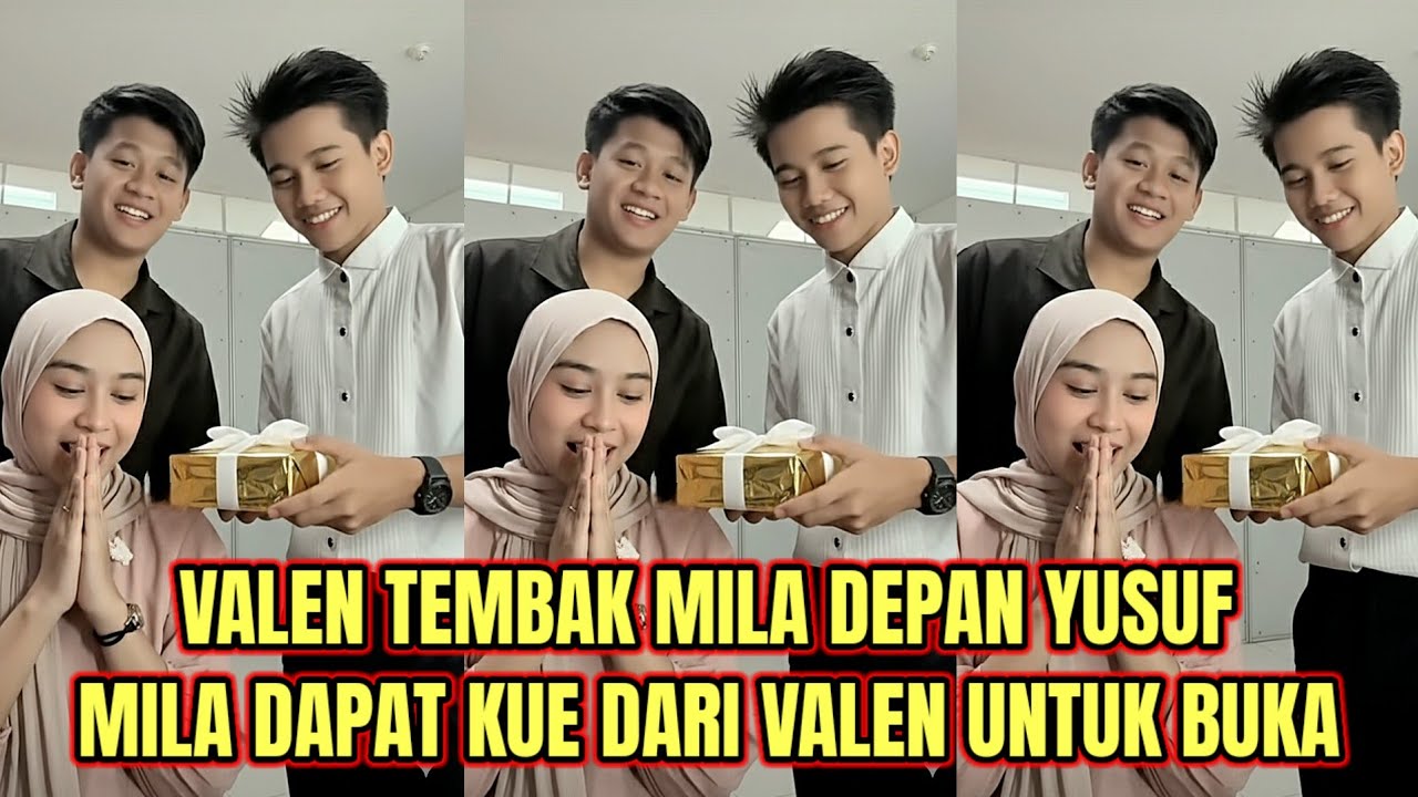 Valen Tembak Mila Depan Yusuf, Mila dan Valen Nanti di Make Up kak Revolisa!