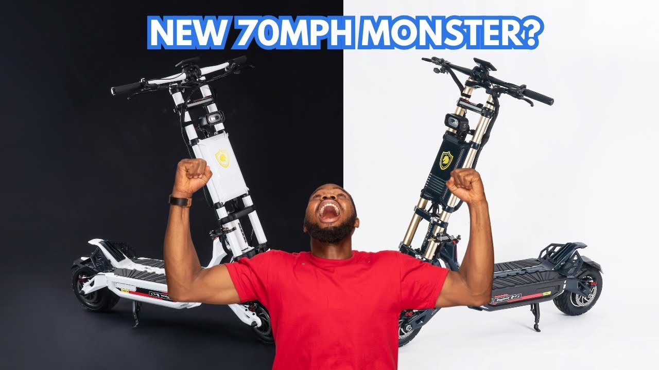 Meet the Hooga Daytona: 70 MPH 10kW Hyper Scooter BEAST