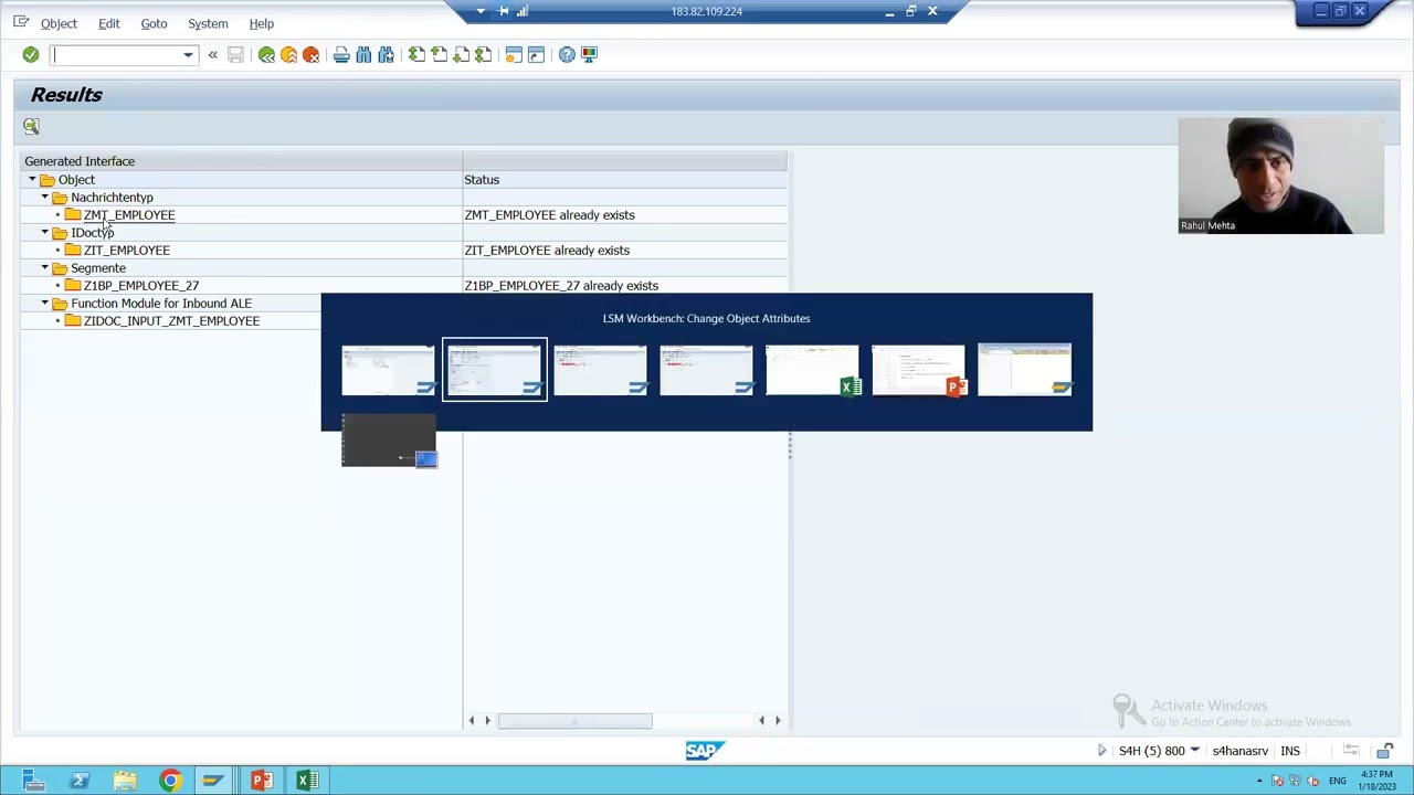 26 - Cross Applications - Data Migration Using Business Object Method of LSMW Part2