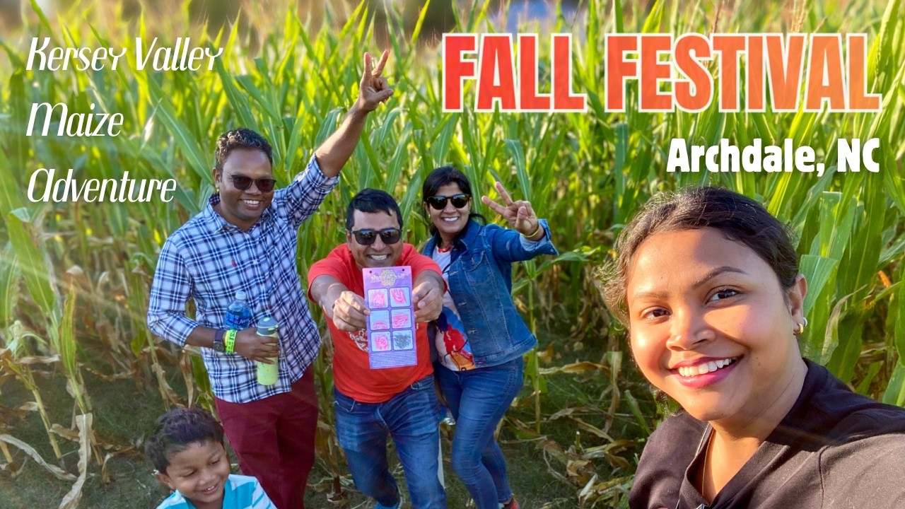 KERSEY VALLEY MAIZE ADVENTURE~ Archdale, NC | Our first Corn Maze experience