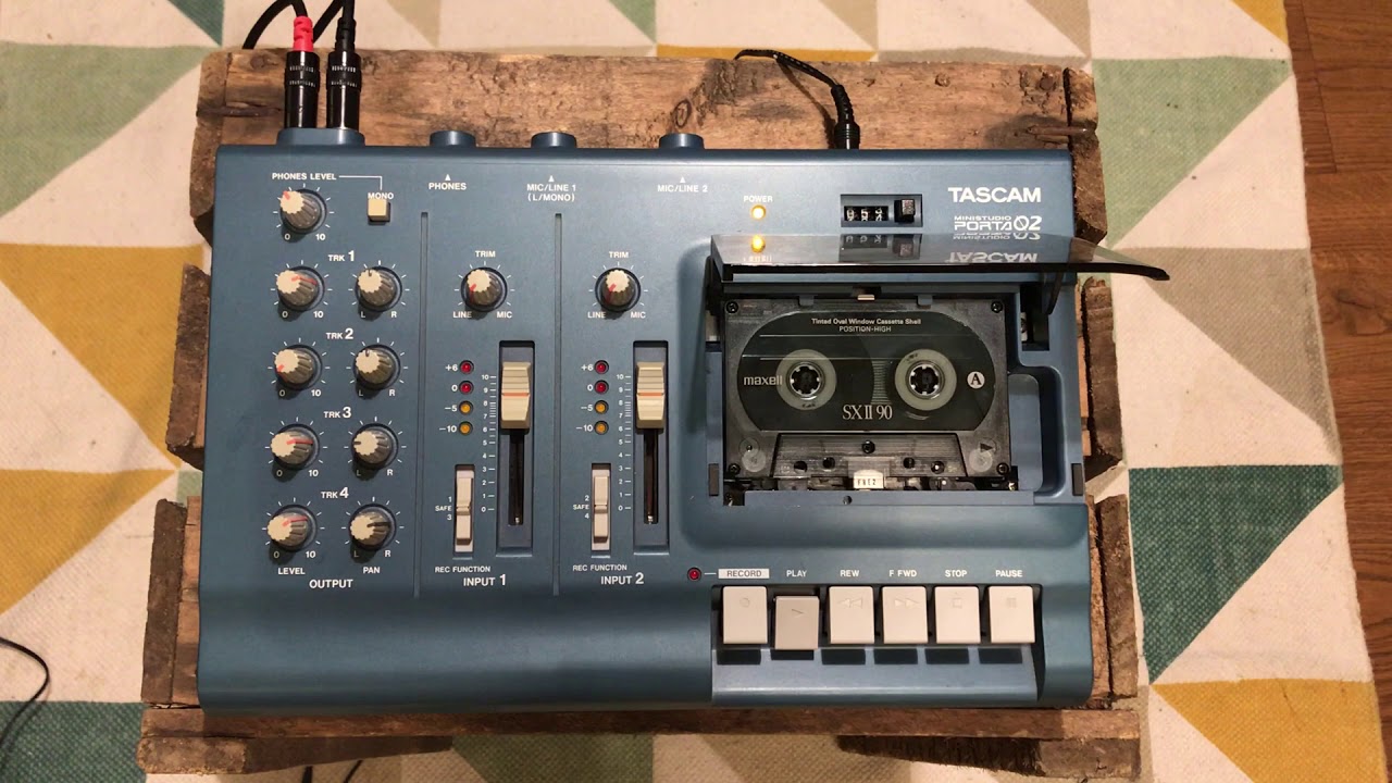 #JAMUARY2020 - 06 - TASCAM /// AMBIENT GUITAR TO TASCAM PORTA 02