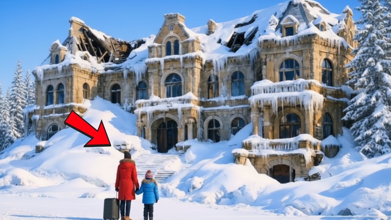 Single Mum Kicked Out by Family Inherited a Snowed-In Mansion — Attic Safe Held $200M