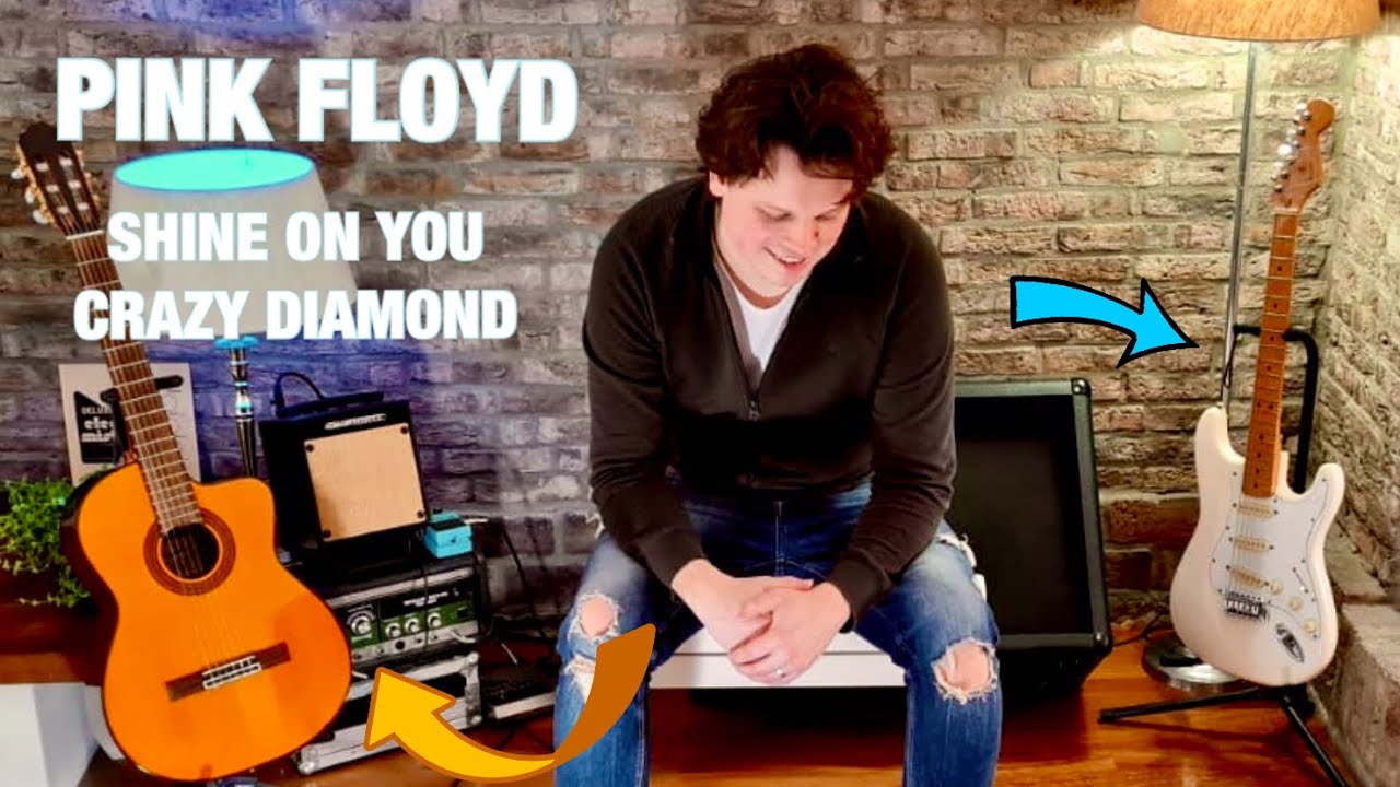 Pink Floyd - Shine On You Crazy Diamond On ONE Guitar!