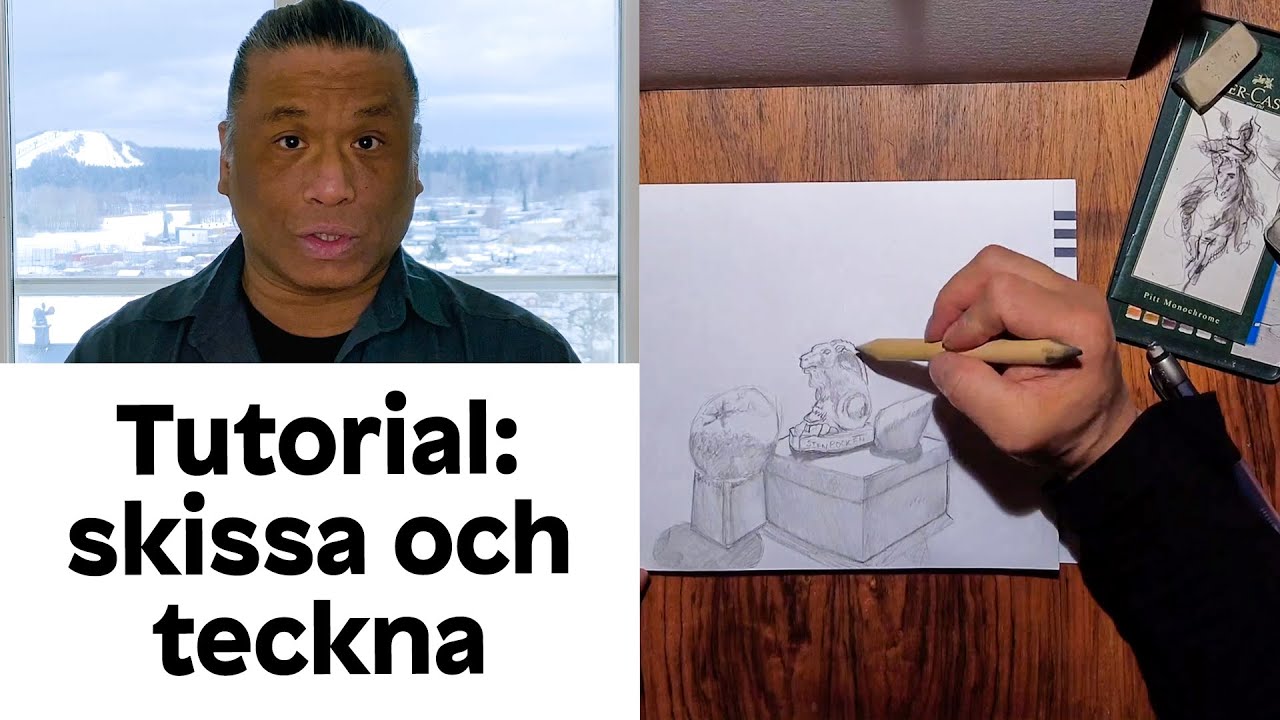 Skissa och teckna med blyerts och grafit