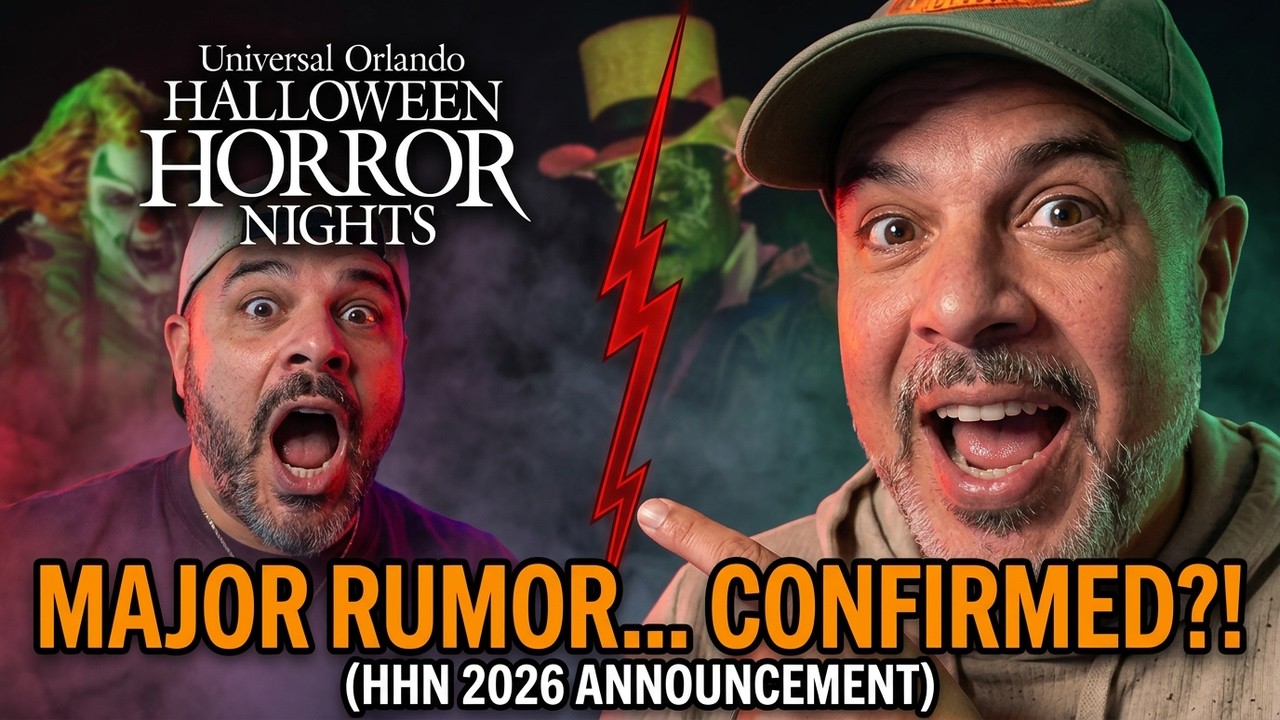 Реакция на первое объявление о HHN 2026 | Подтверждены ли основные слухи?