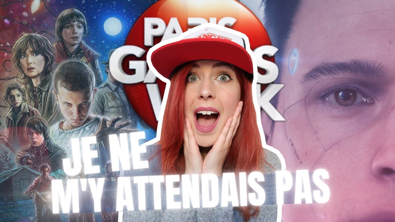 RENCONTRE INATTENDUE à la Paris Games Week