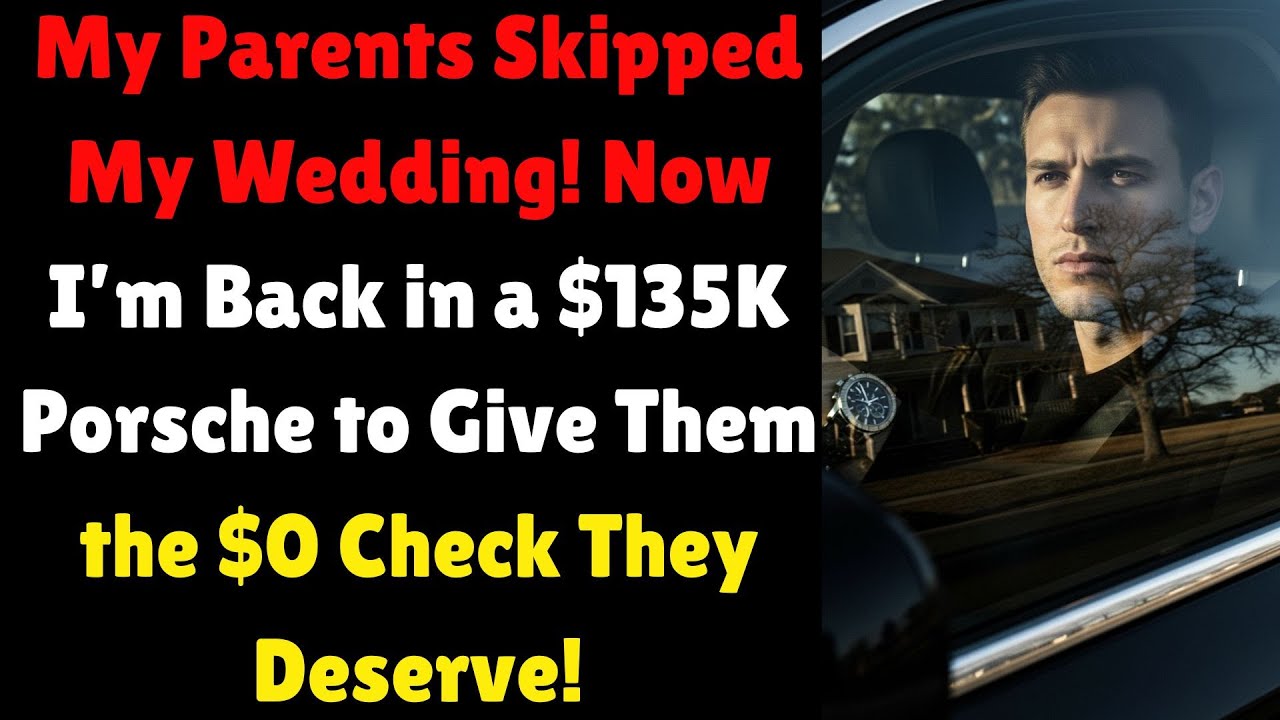 🚗 My Parents Skipped My Wedding, So I Showed Up In A $135,000 Porsche! 💎