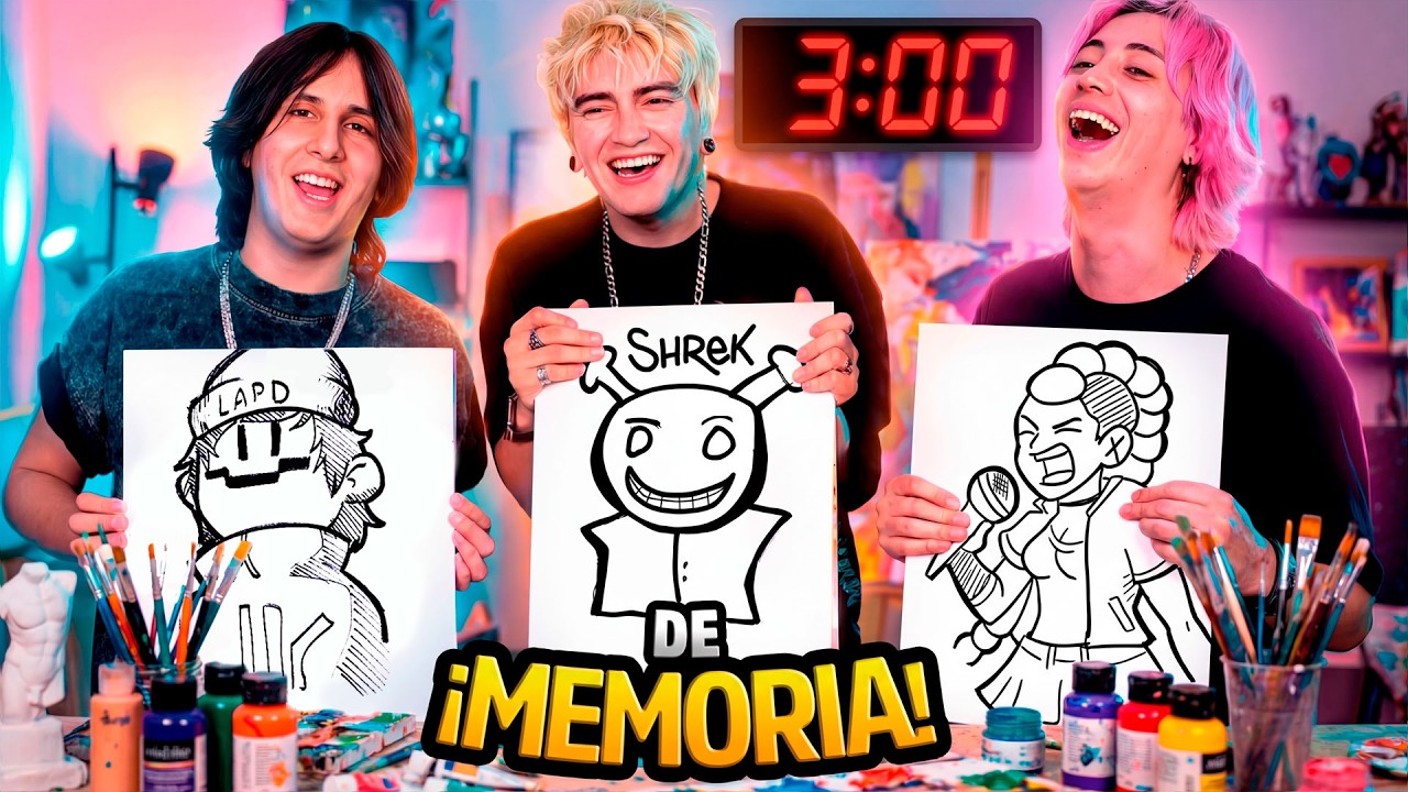 DIBUJANDO PERSONAJES de MEMORIA ft: @MissaSinfonia @BastianCortesMix