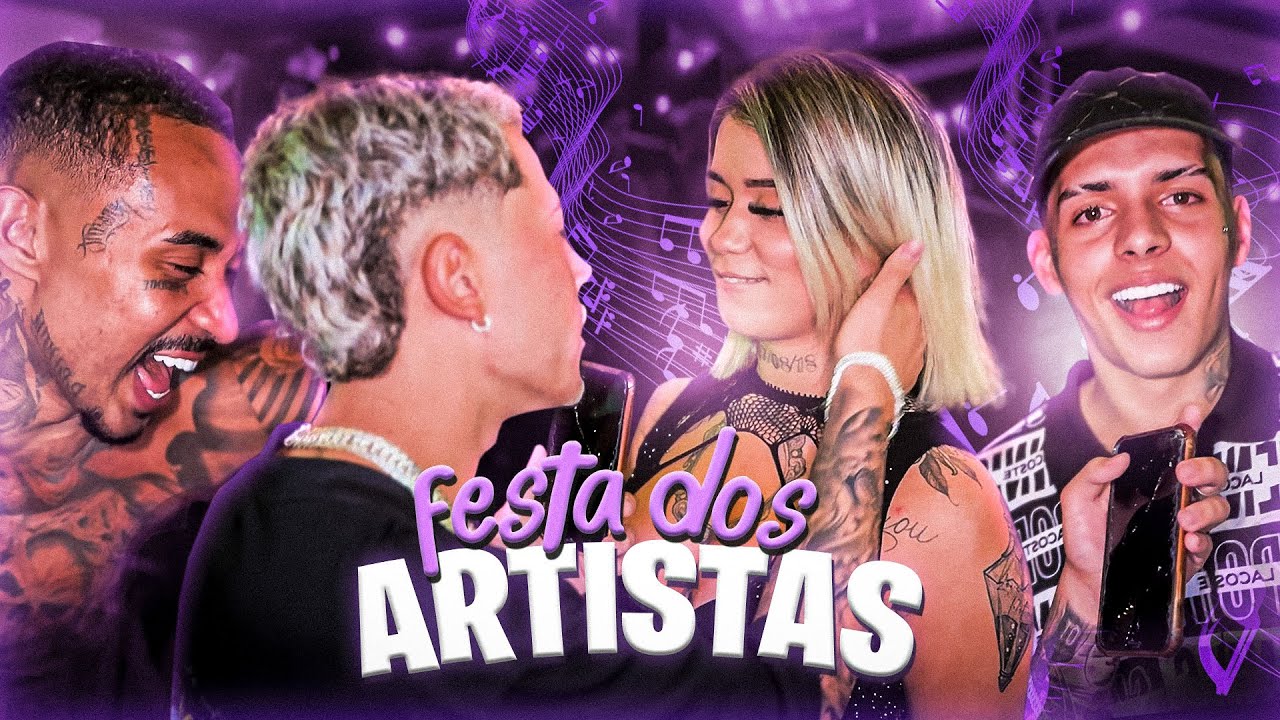 BEIJANDO AS DO ONLYFANS & FESTA DOS ARTISTAS